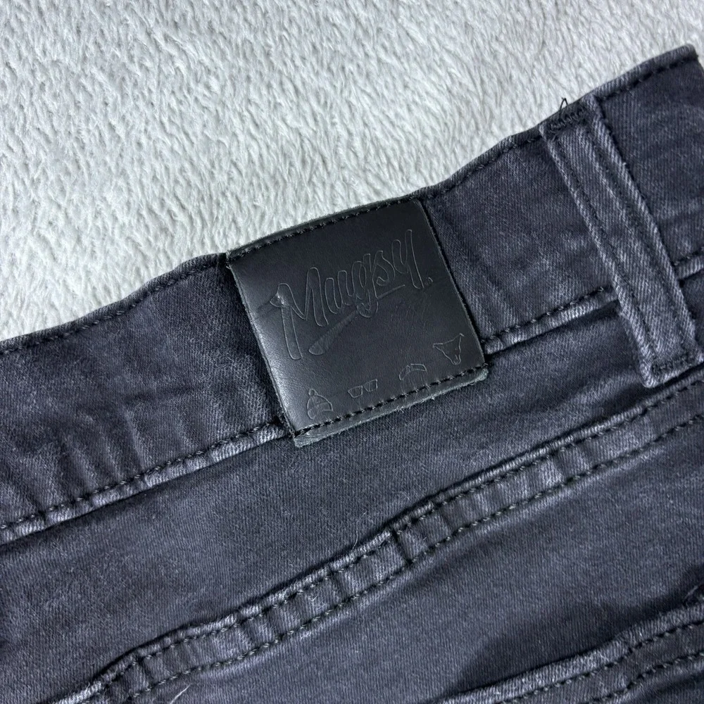 Mugsy Pardon My Take PMT Clutch Jeans Mens 40x30 (Fits 38x29) Black Stretch‎